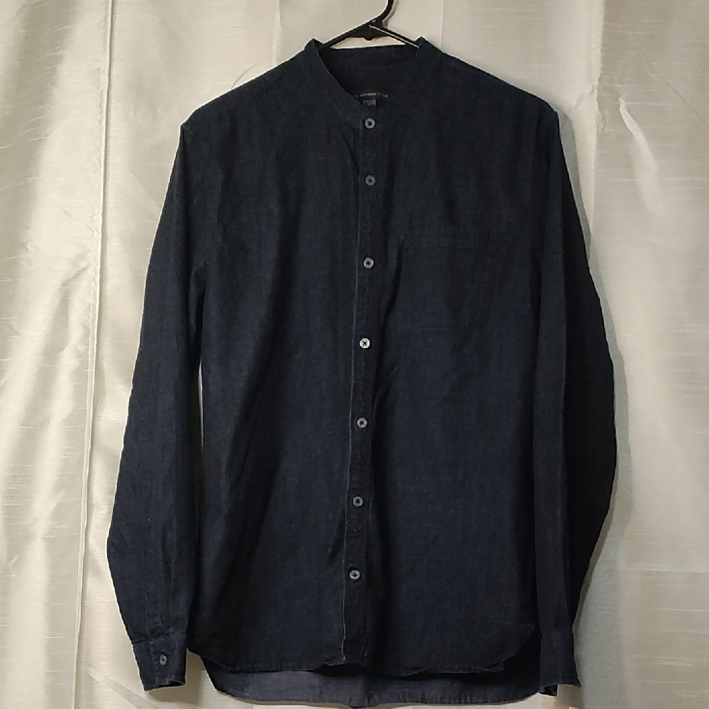 John Varvatos Midnight Blue Casual‎ Shirt